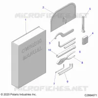 REFERENCES, TOOL KIT AND OWNERS MANUALS