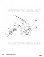 ENGINE, THROTTLE BODY AND FUEL RAIL