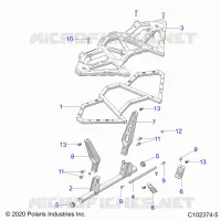 REAR BODYWORK RACK