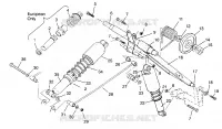 REAR TORQUE ARM CLASSIC TOURING 0963365 AND EUROPEAN CLASSIC TOURING E96336 (4933623362B014)