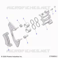 FRONT BRAKE CALIPER