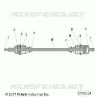 DRIVE TRAIN, FRONT HALF SHAFT