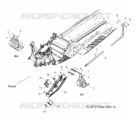 CHASSIS, CLUTCH GUARD AND FOOTRESTS