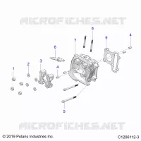 ENGINE, CYLINDER HEAD ASM