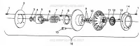 DRIVEN CLUTCH TRAIL RMK 0970961 (4938333833B013)