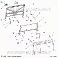 CHASSIS, CAB FRAME
