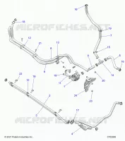 COOLING ROUTING MANIFOLD