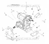 DRIVE TRAIN, MAIN GEARCASE MOUNTING