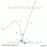 STEERING, CONTROLS, THROTTLE  ASM. AND CABLE