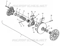 DRIVE CLUTCH ASSEMBLY STORM 0940782 AND STORM SKS 0940582 (4925032503023A)