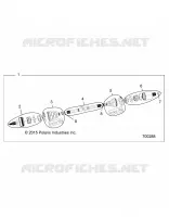 DRIVE TRAIN, HALF SHAFT, REAR