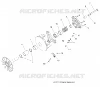 DRIVE TRAIN, PRIMARY CLUTCH