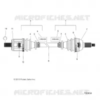 DRIVE TRAIN, FRONT HALF SHAFT