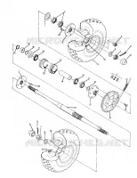 REAR WHEEL DRIVE ASSEMBLY (4916361636021A)