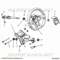 STEERING, UPPER, STANDARD