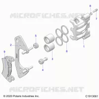 FRONT BRAKE CALIPER