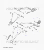 SUSPENSION, A-ARM MOUNTING