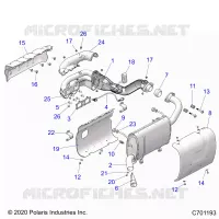 ENGINE, EXHAUST SYSTEM