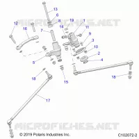 STEERING, IDLERS AND LINKS