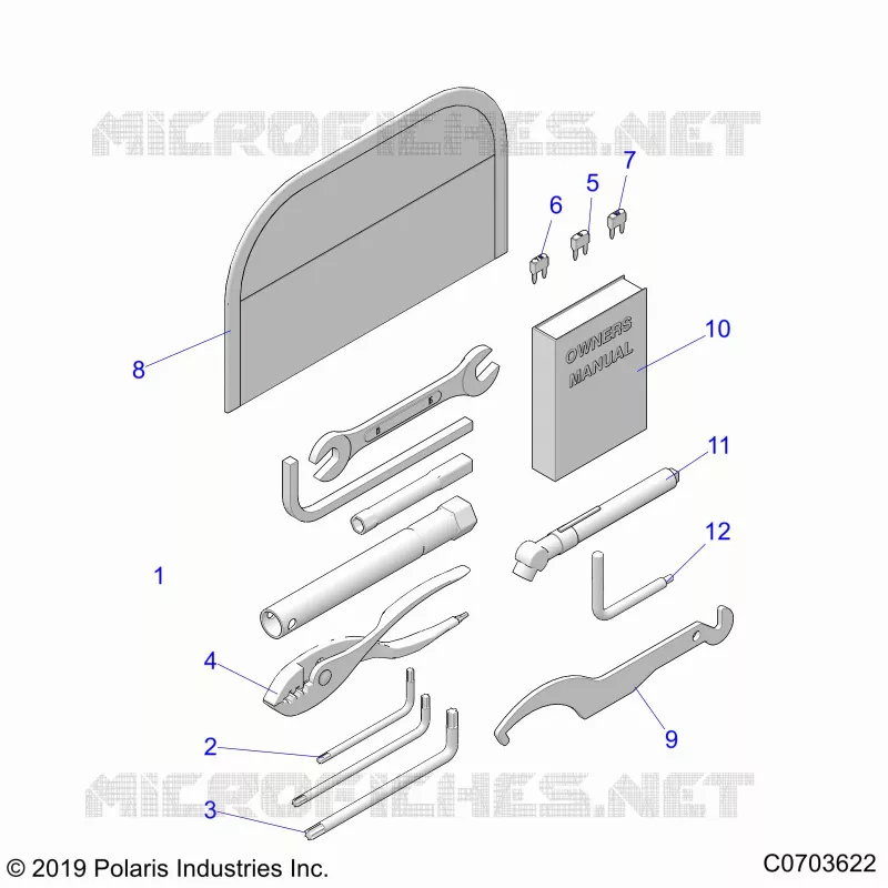 REFERENCE, OWNERS MANUAL AND TOOL KIT