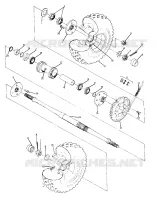 REAR WHEEL DRIVE ASSEMBLY UPDATED 2-91 BIG BOSS 4X6 (4919801980021A)