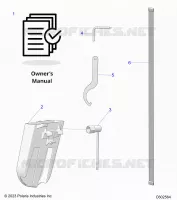 REFERENCES, OWNERS MANUAL, BELT HOLDER, TOOLS