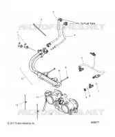 FUEL SYSTEM, RAIL, LINES AND THROTTLE  BODY