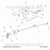 STEERING, LINKAGE, TILT AND RELATED, STANDARD