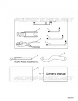 REFERENCES, TOOL KIT AND OWNERS MANUALS