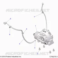 DRIVE TRAIN, FRONT GEARCASE MOUNTING