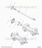 DRIVE TRAIN, JACKSHAFT AND DRIVE SHAFT