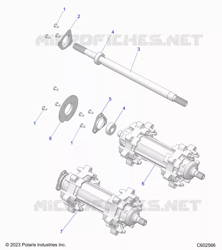 DRIVE TRAIN, JACKSHAFT AND DRIVE SHAFT