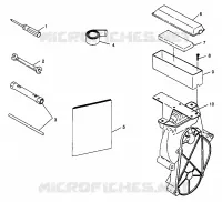 TOOL KIT    XLT TOURING 0973357 AND EUROPEAN XLT TOURING E973357 (4937723772D003)