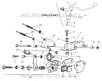 BRAKE LIGHT 0963433, EURO LITE E963433 AND LITE DELUXE 0963431 (4931663166B005)