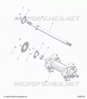 DRIVE TRAIN, JACKSHAFT AND DRIVE SHAFT