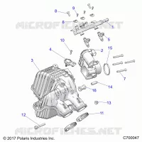 ENGINE, AIR INTAKE MANIFOLD