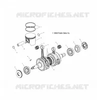 PISTON   CRANKSHAFT (600)