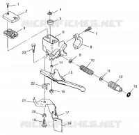 MASTER CYLINDER 700 XC 0971766 (4941814181A014)