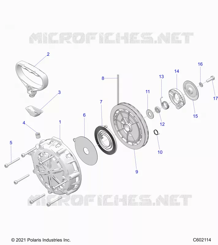 ENGINE, RECOIL STARTER