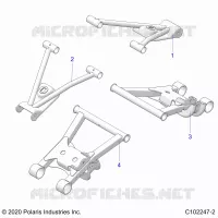 REAR SUSPENSION CONTROL ARMS