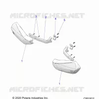 STEERING, HAND GUARDS