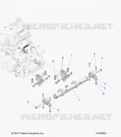 ENGINE, MOUNTING & LONG BLOCK
