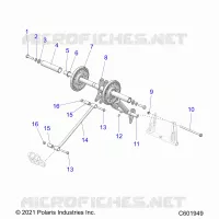SUSPENSION, REAR TORQUE ARM
