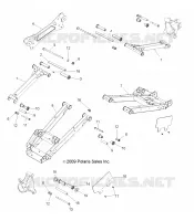 REAR SUSPENSION CONTROL ARMS