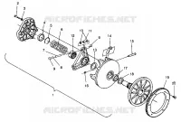 DRIVE CLUTCH ASSEMBLY RXL 0940768 AND RXL TOURING 0940869 (4925062506029A)