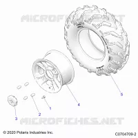 WHEELS, REAR