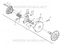 DRIVE CLUTCH ASSEMBLY   350 2X4 (4918531853025A)
