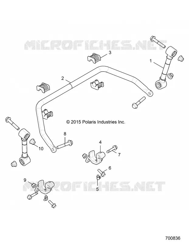 SUSPENSION, FRONT STABILIZER BAR