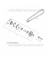 DRIVE TRAIN, PRIMARY CLUTCH