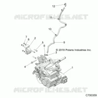 DRIVE TRAIN, MAIN GEARCASE MOUNTING
